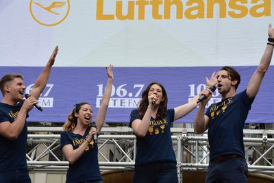Luke Schaffer, Nicole DiMattei, Sarah Hinrichsen and Alex Herrera Photo
