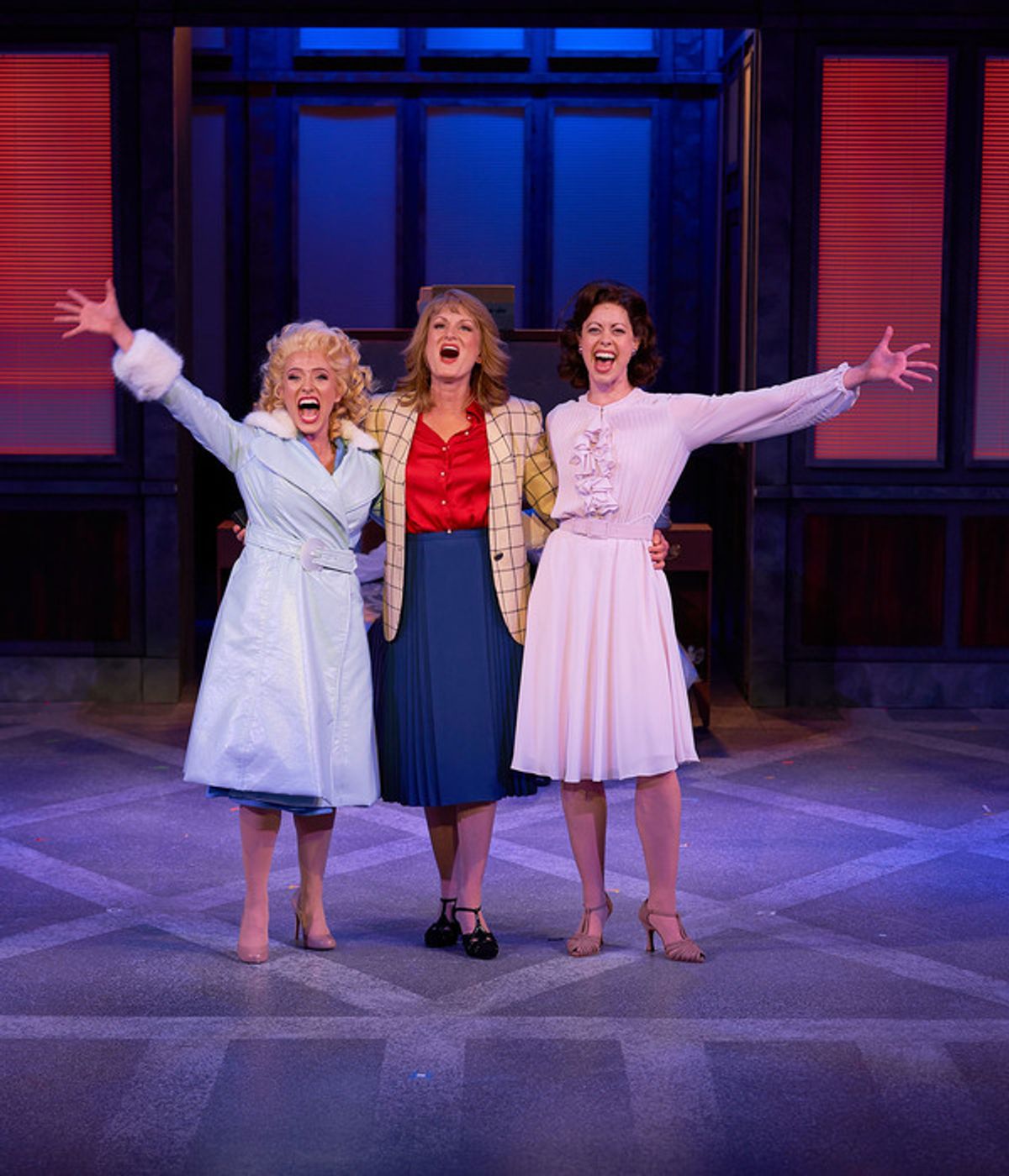 Summerisa Bell Stevens, Corinne Melanaon and Laura E. Taylor (Judy Bernly) at 