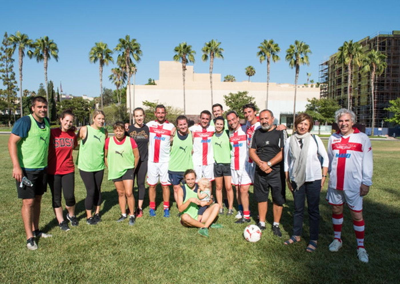 Photo Flash: La Scala Ballet and Segerstrom Center Staff Play International Soccer Match  Image