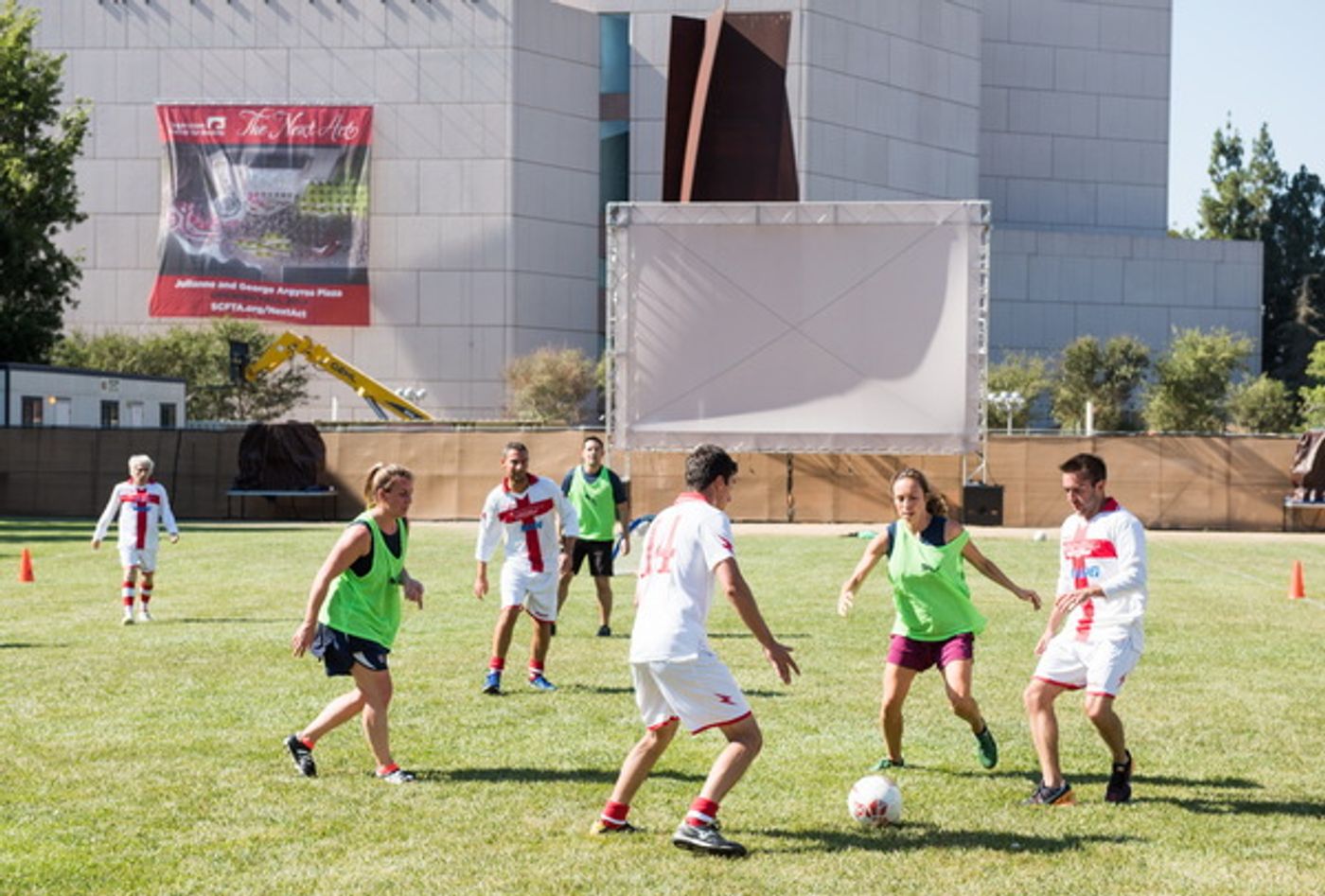 Photo Flash: La Scala Ballet and Segerstrom Center Staff Play International Soccer Match  Image