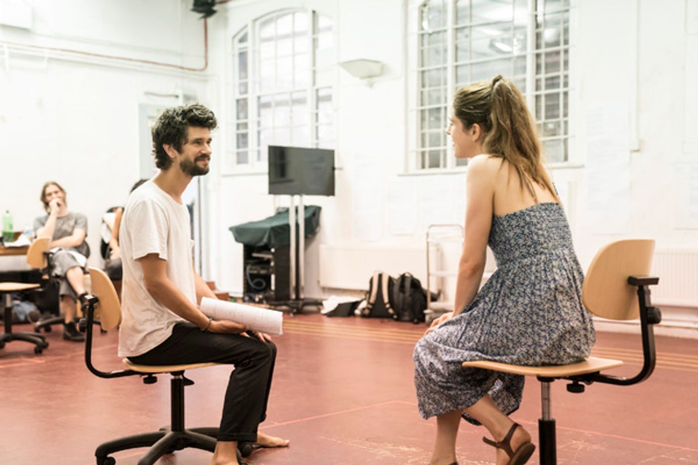 Photo Flash: In Rehearsals for AGAINST Featuring Ben Whishaw at Almeida Theatre  Image