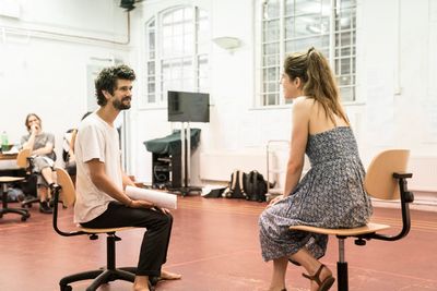 Ben Whishaw and Amanda Hale Photo