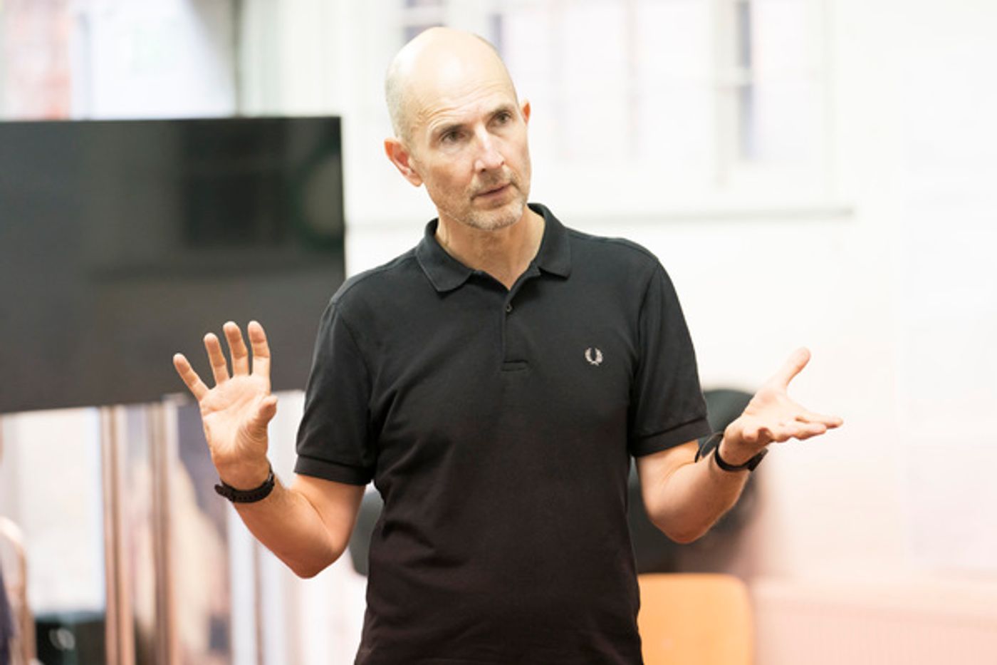 Photo Flash: In Rehearsals for AGAINST Featuring Ben Whishaw at Almeida Theatre  Image