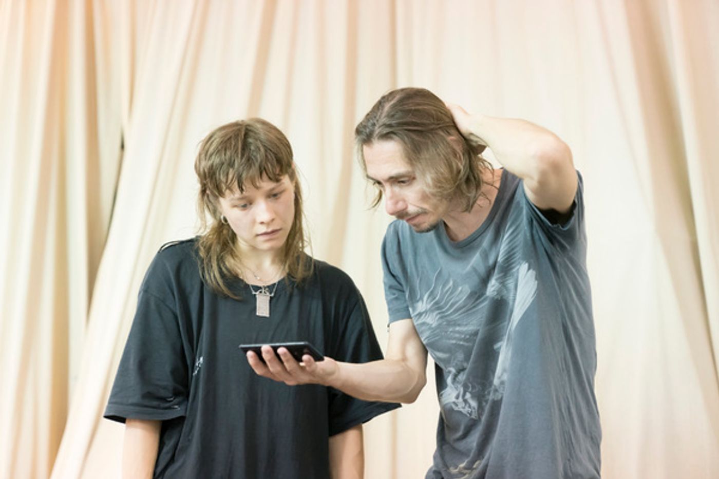 Photo Flash: In Rehearsals for AGAINST Featuring Ben Whishaw at Almeida Theatre  Image