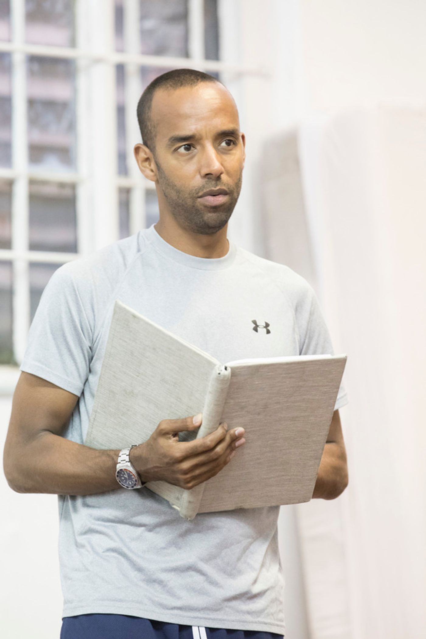 Photo Flash: In Rehearsals for AGAINST Featuring Ben Whishaw at Almeida Theatre  Image