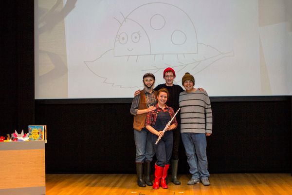 Rosamund Hine, Emma Carroll, Matt Jopling, and Edward Way  Photo
