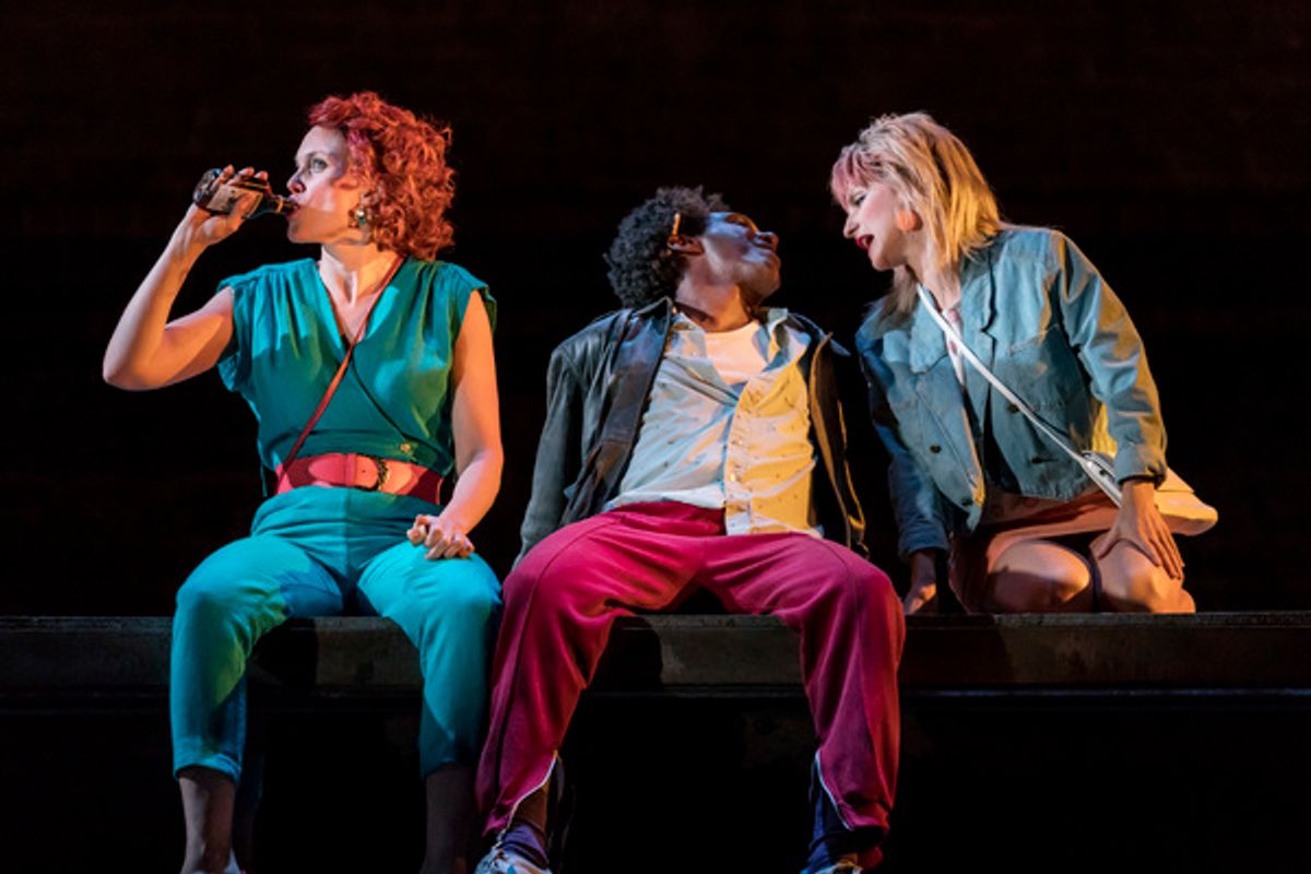 Liz White, Lemn Sissay and Faye Marsay at 