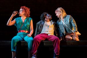 Liz White, Lemn Sissay and Faye Marsay @ BroadwayWorld Liz White, Lemn Sissay and Faye Marsay Photo