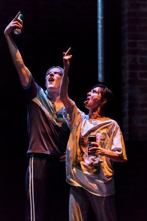 Dan Parr and Michelle Fairley @ BroadwayWorld Dan Parr and Michelle Fairley Photo