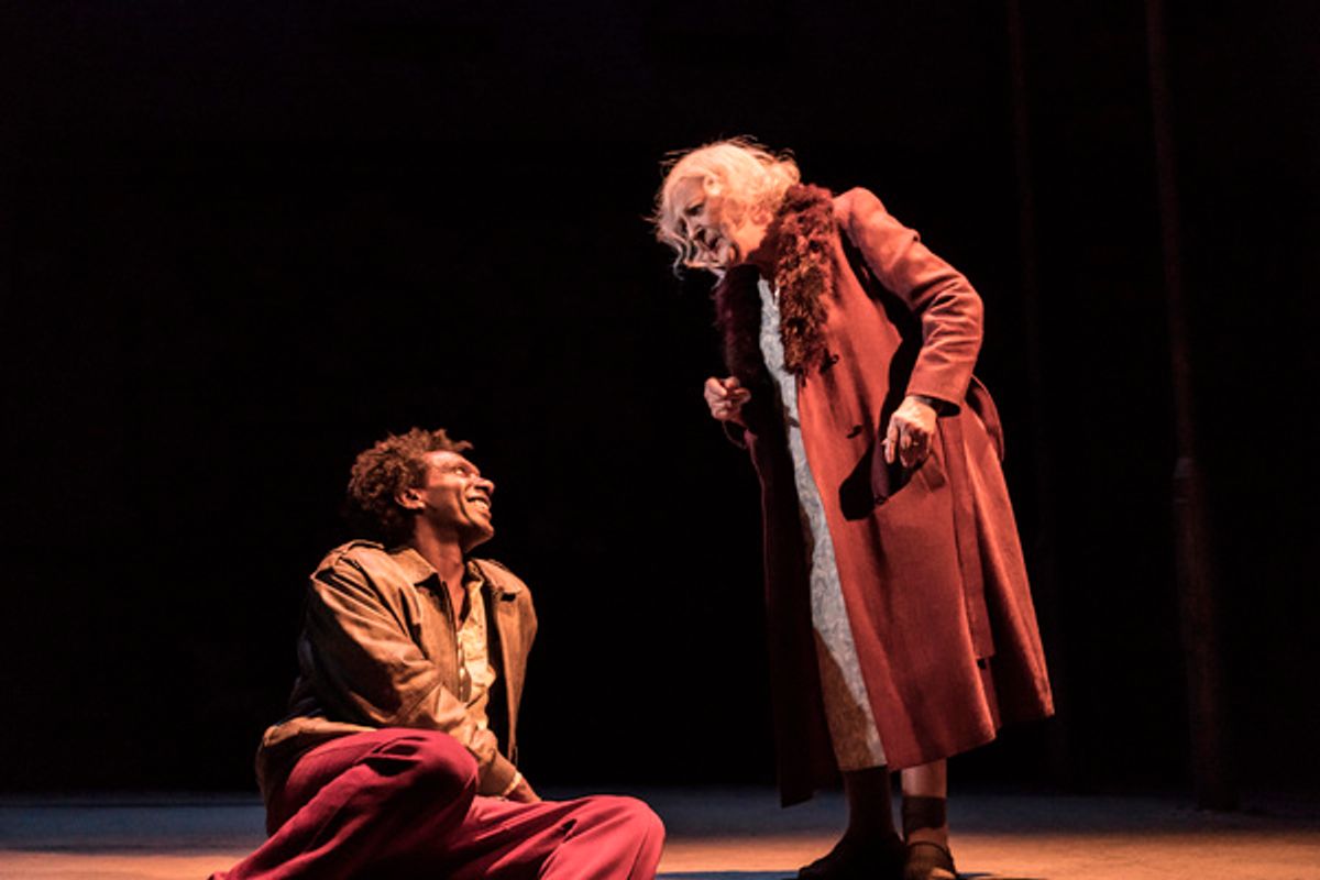 Lemn Sissay and June Watson at 