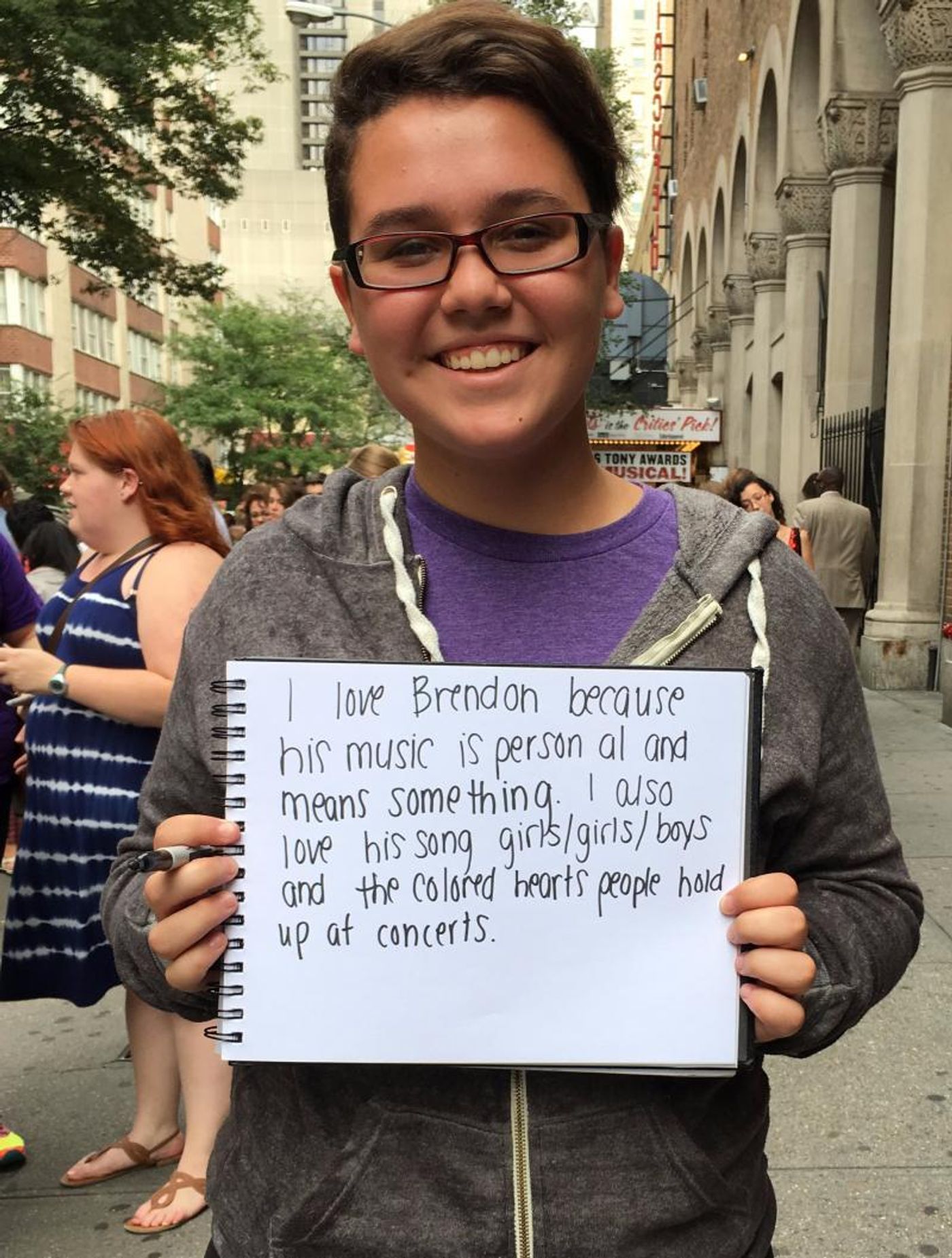Stage Door Secrets: Visiting KINKY BOOTS with Brendon Urie's Biggest Fans!  Image