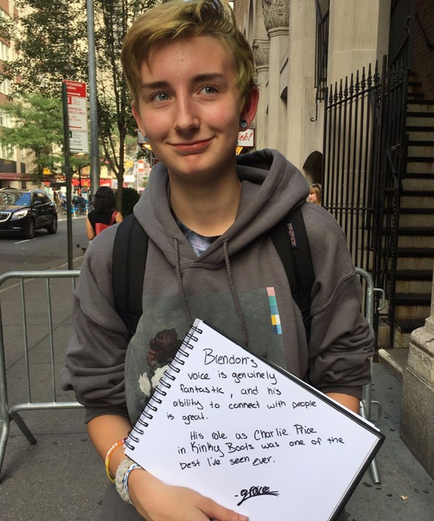 Stage Door Secrets: Visiting KINKY BOOTS with Brendon Urie's Biggest Fans!  Image