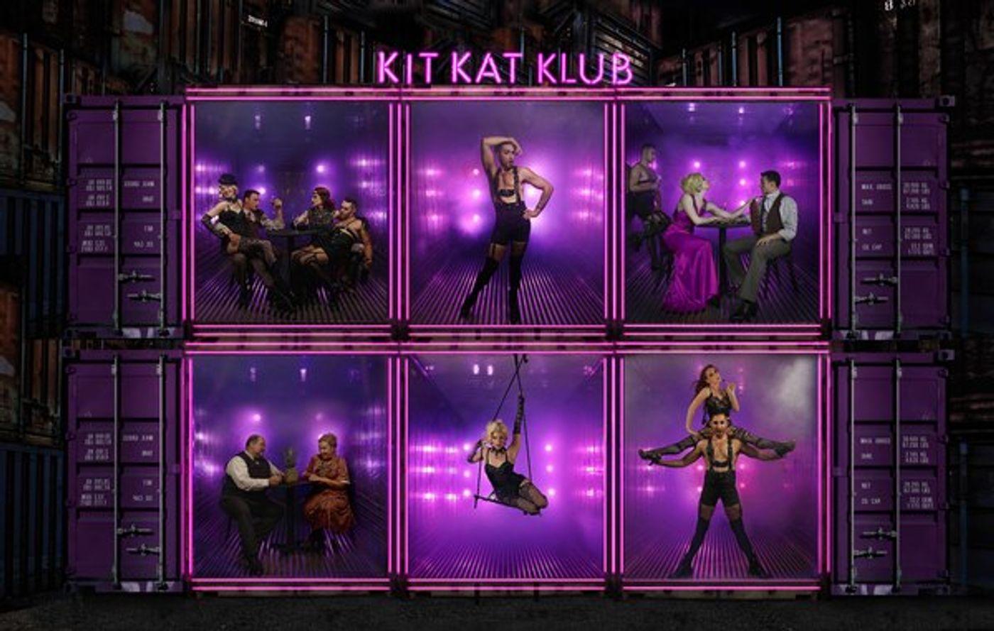 Photo Flash: Cast of Serenbe Playhouse's CABARET Poses in the Kit Kat Club  Image