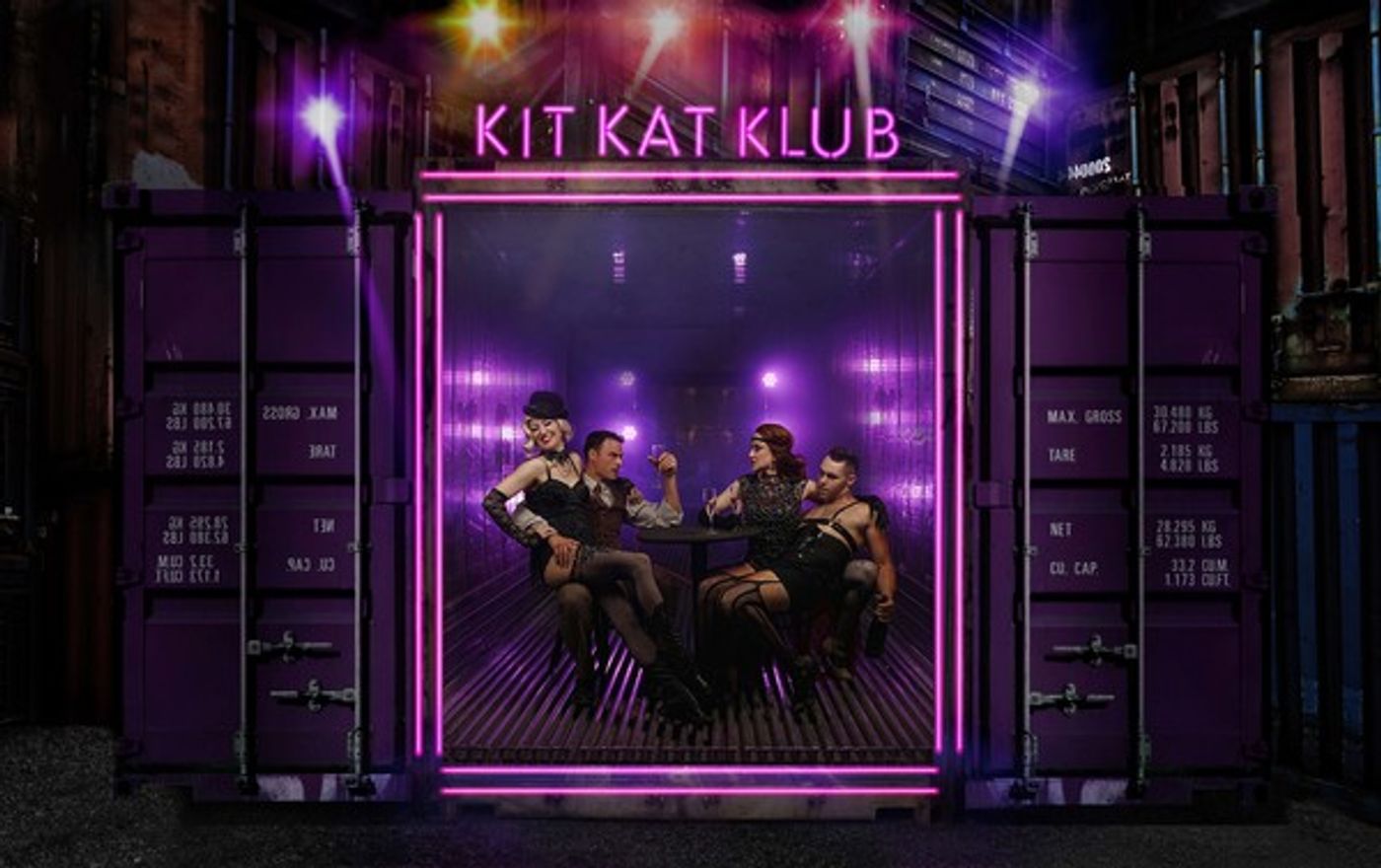 Photo Flash: Cast of Serenbe Playhouse's CABARET Poses in the Kit Kat Club  Image