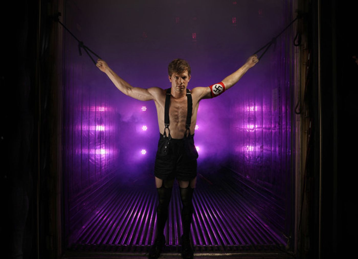 Photo Flash: Cast of Serenbe Playhouse's CABARET Poses in the Kit Kat Club  Image