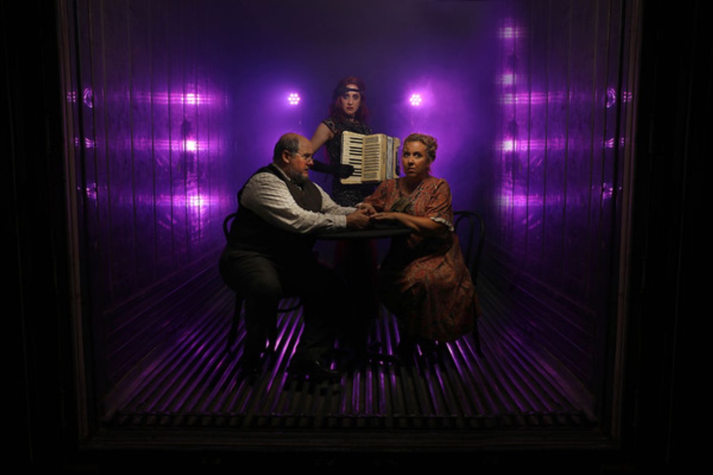 Photo Flash: Cast of Serenbe Playhouse's CABARET Poses in the Kit Kat Club  Image