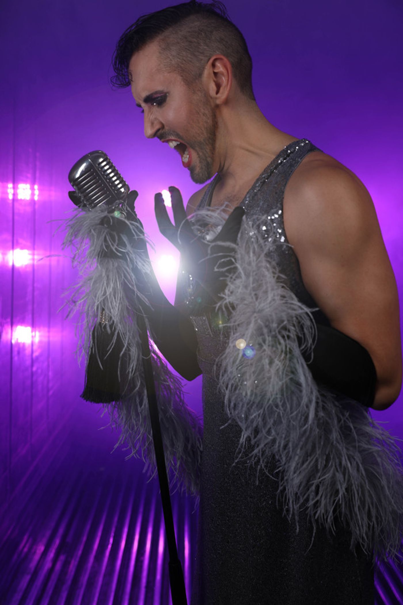 Photo Flash: Cast of Serenbe Playhouse's CABARET Poses in the Kit Kat Club  Image