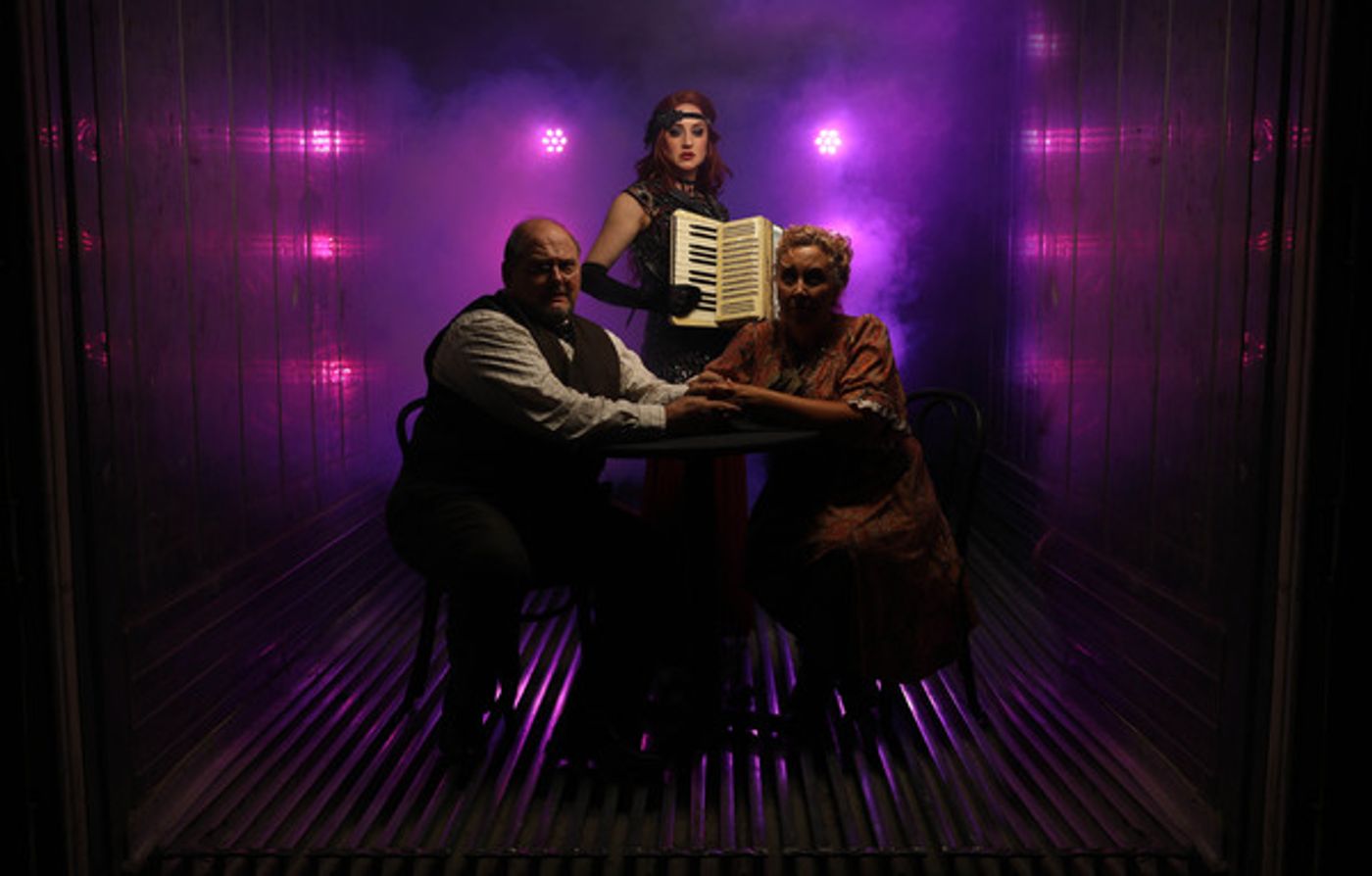 Photo Flash: Cast of Serenbe Playhouse's CABARET Poses in the Kit Kat Club  Image