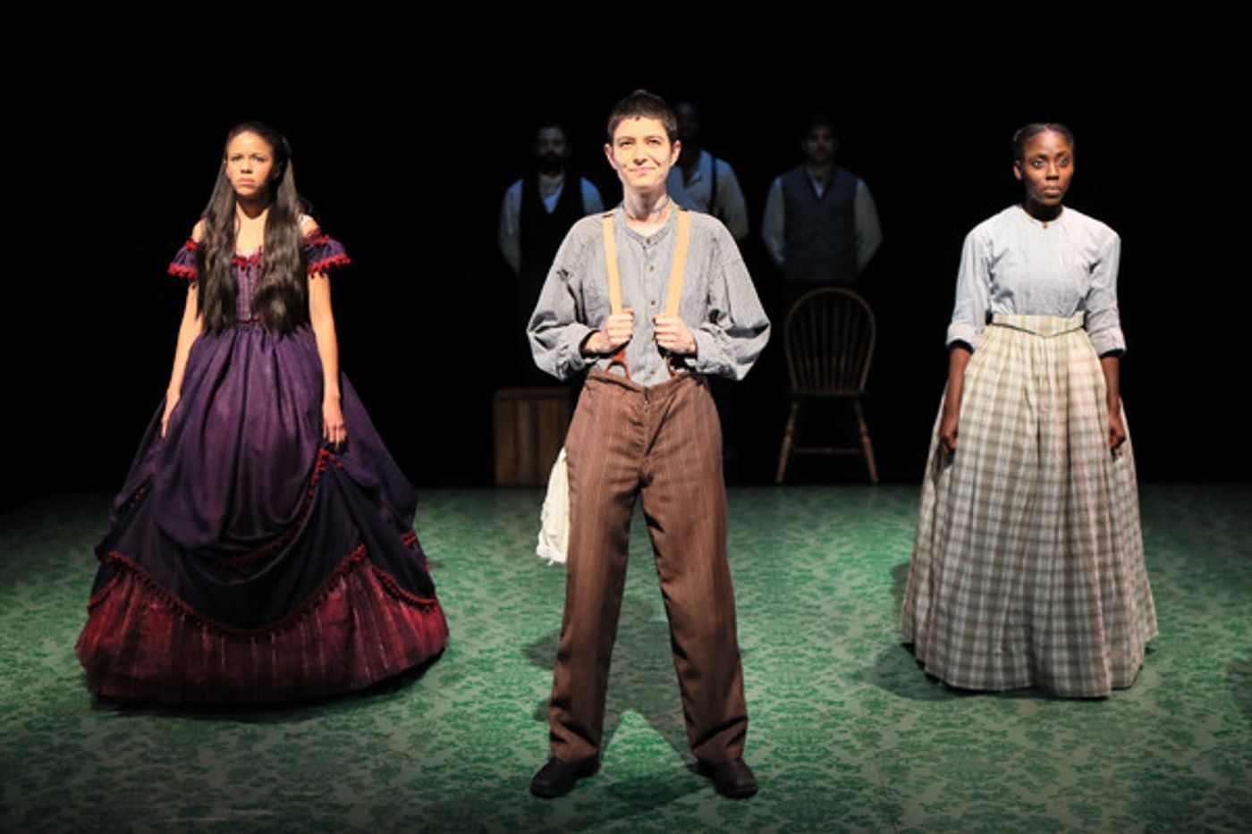 Photo Flash: First Look at Asia Kate Dillon, Molly Ranson, Flor De Liz Perez and More in GOOD MEN WANTED at Powerhouse  Image