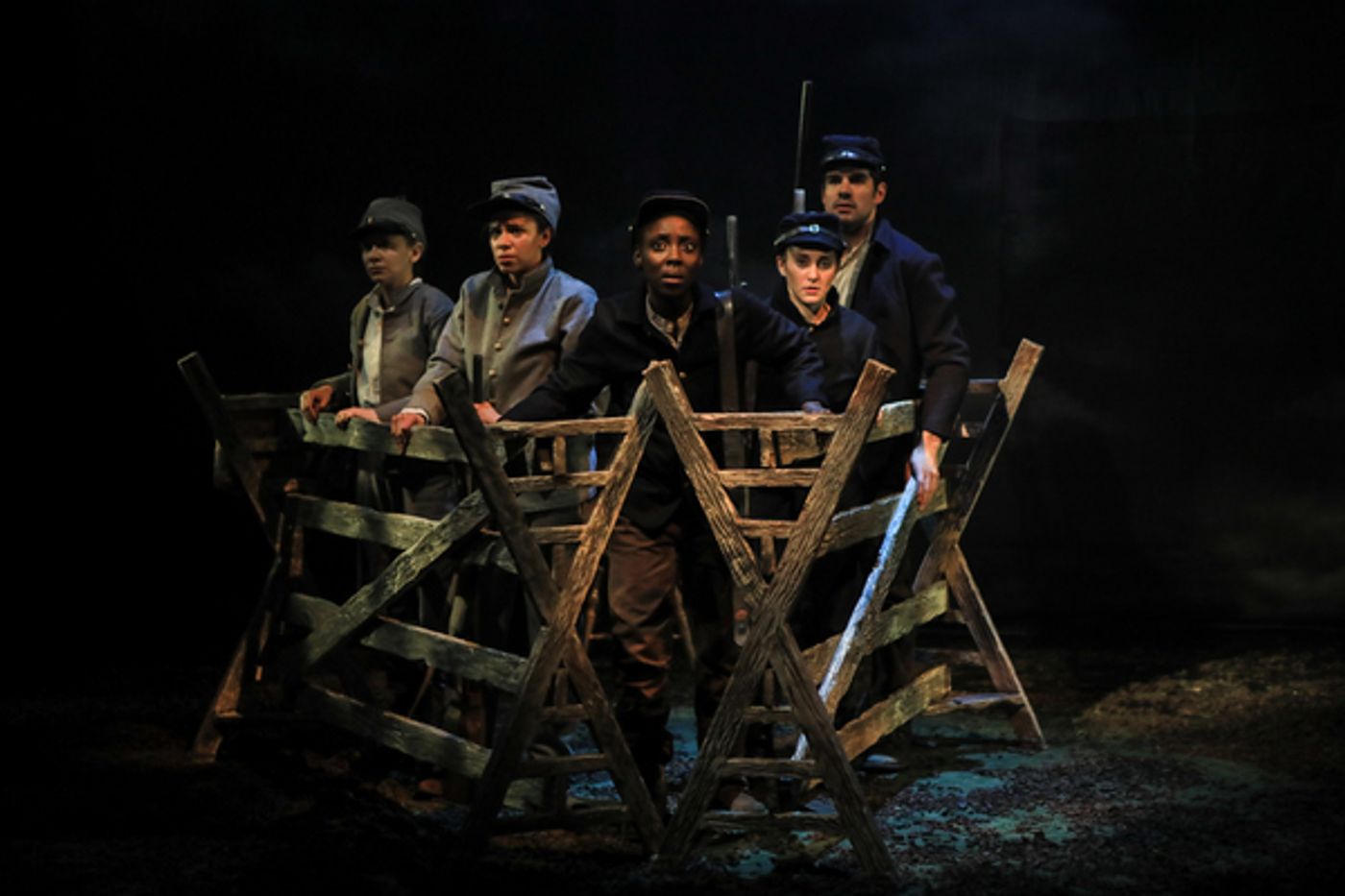 Photo Flash: First Look at Asia Kate Dillon, Molly Ranson, Flor De Liz Perez and More in GOOD MEN WANTED at Powerhouse  Image