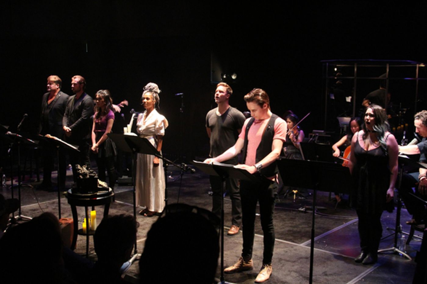 Photo Flash: See Reeve Carney, Tamyra Gray, Emma Hunton and More in The Wallis' HEADLESS Musical Lab  Image