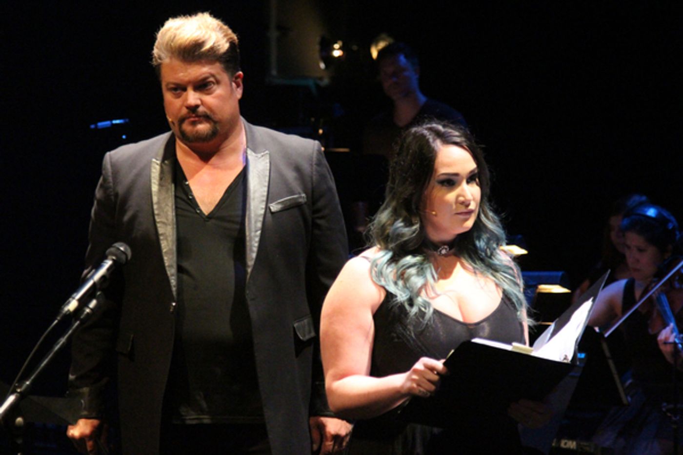 Photo Flash: See Reeve Carney, Tamyra Gray, Emma Hunton and More in The Wallis' HEADLESS Musical Lab  Image