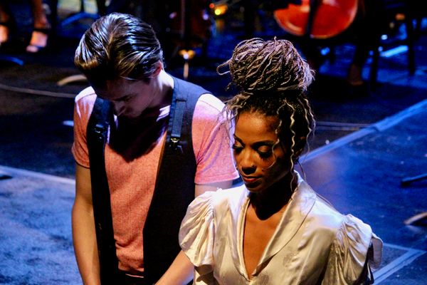 Reeve Carney and Tamyra Gray Photo