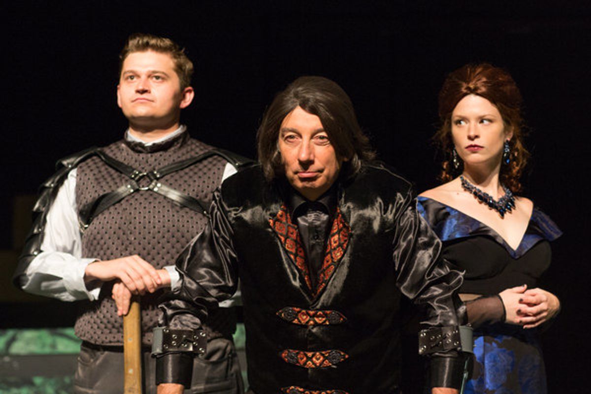 Carlton Warnberg, Jack Young, Meg Rodgers at 