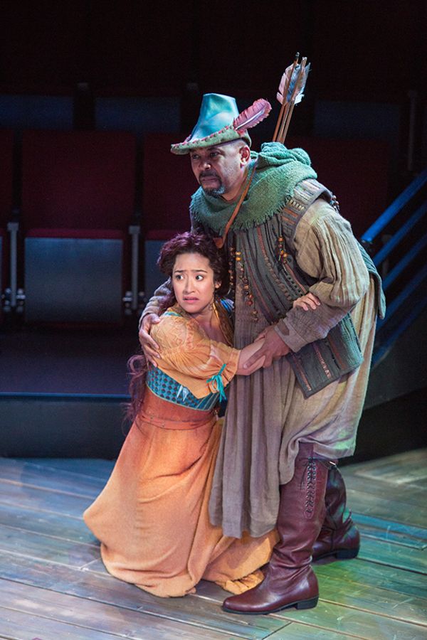 Suzelle Palacios and Michael Boatman Photo