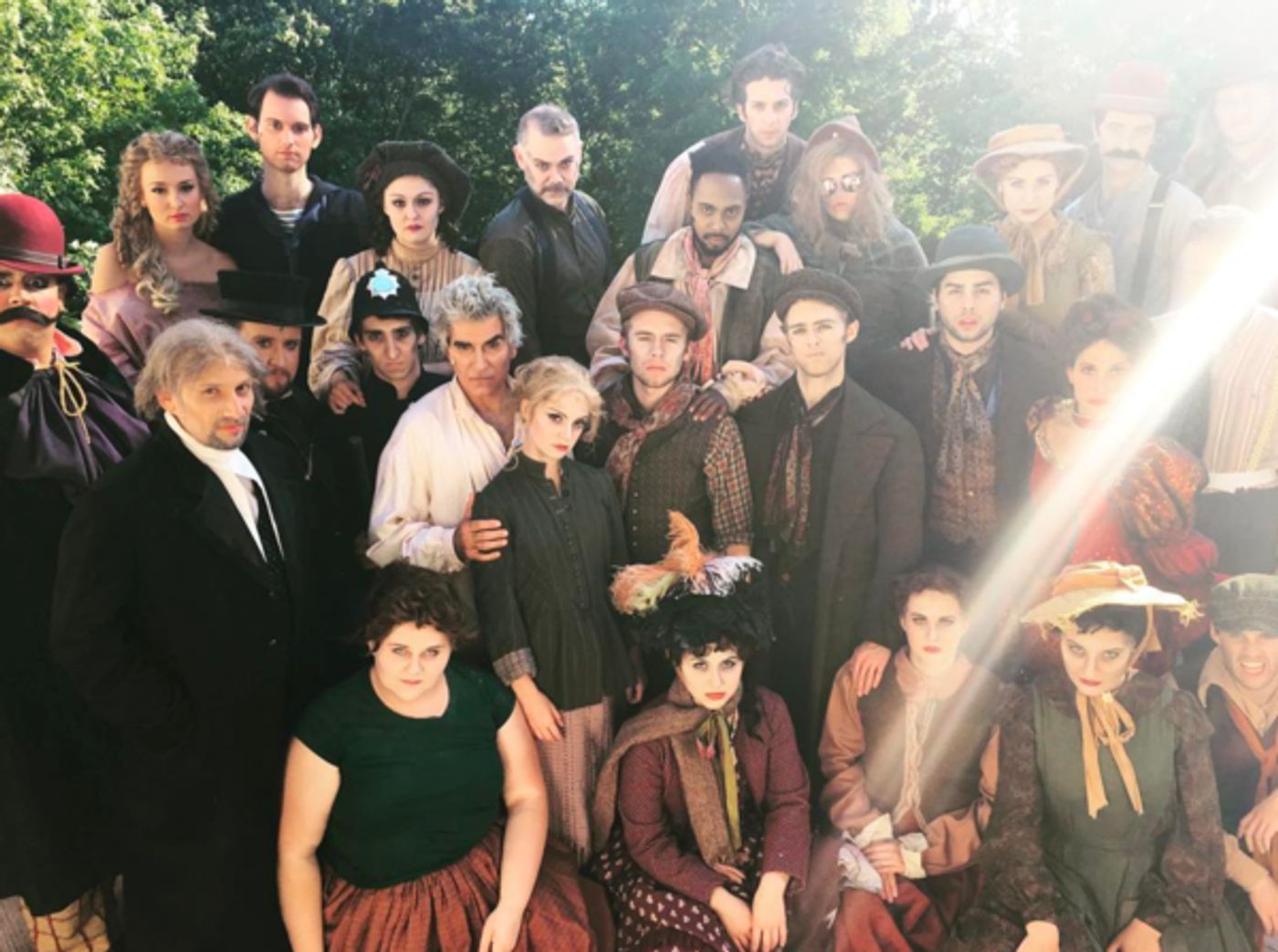 Photo Flash: Hoop, Hoop, Hooray! THE KING AND I Celebrates a Two Show Day, and More Saturday Intermission Pics!  Image