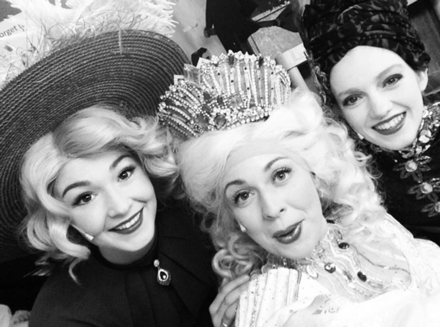 Photo Flash: Hoop, Hoop, Hooray! THE KING AND I Celebrates a Two Show Day, and More Saturday Intermission Pics!  Image