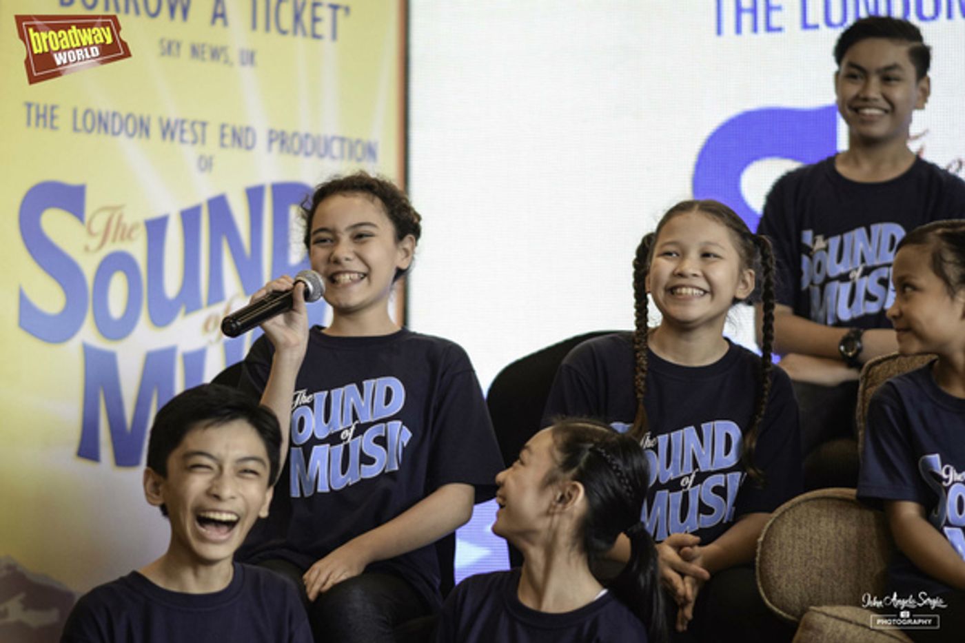 Photo Coverage: THE SOUND OF MUSIC International Tour Finds Cast of Kids  Image