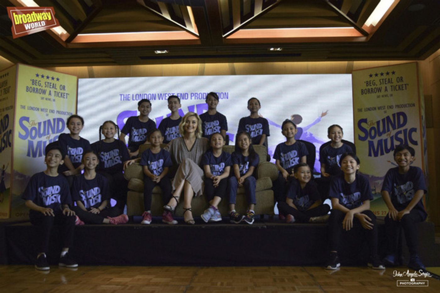 Photo Coverage: THE SOUND OF MUSIC International Tour Finds Cast of Kids  Image