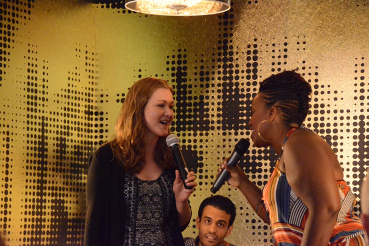 Jessica Bird and Q. Smith at 