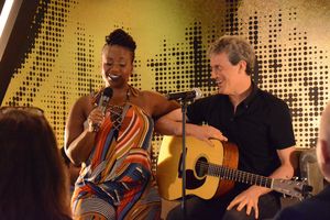 Q. Smith and Alec Berlin @ BroadwayWorld Q. Smith and Alec Berlin Photo