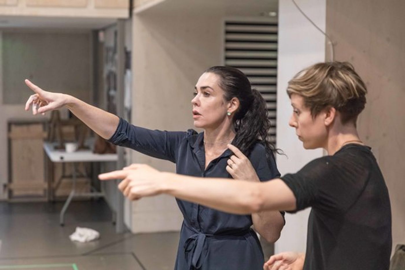 Photo Flash: Inside Rehearsal for KNIVES IN HENS at Donmar Warehouse Photo Flash: Inside Rehearsal for KNIVES IN HENS at Donmar Warehouse Image