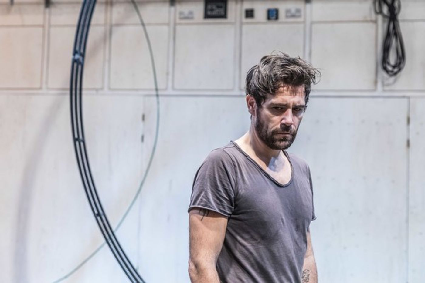 Photo Flash: Inside Rehearsal for KNIVES IN HENS at Donmar Warehouse  Image