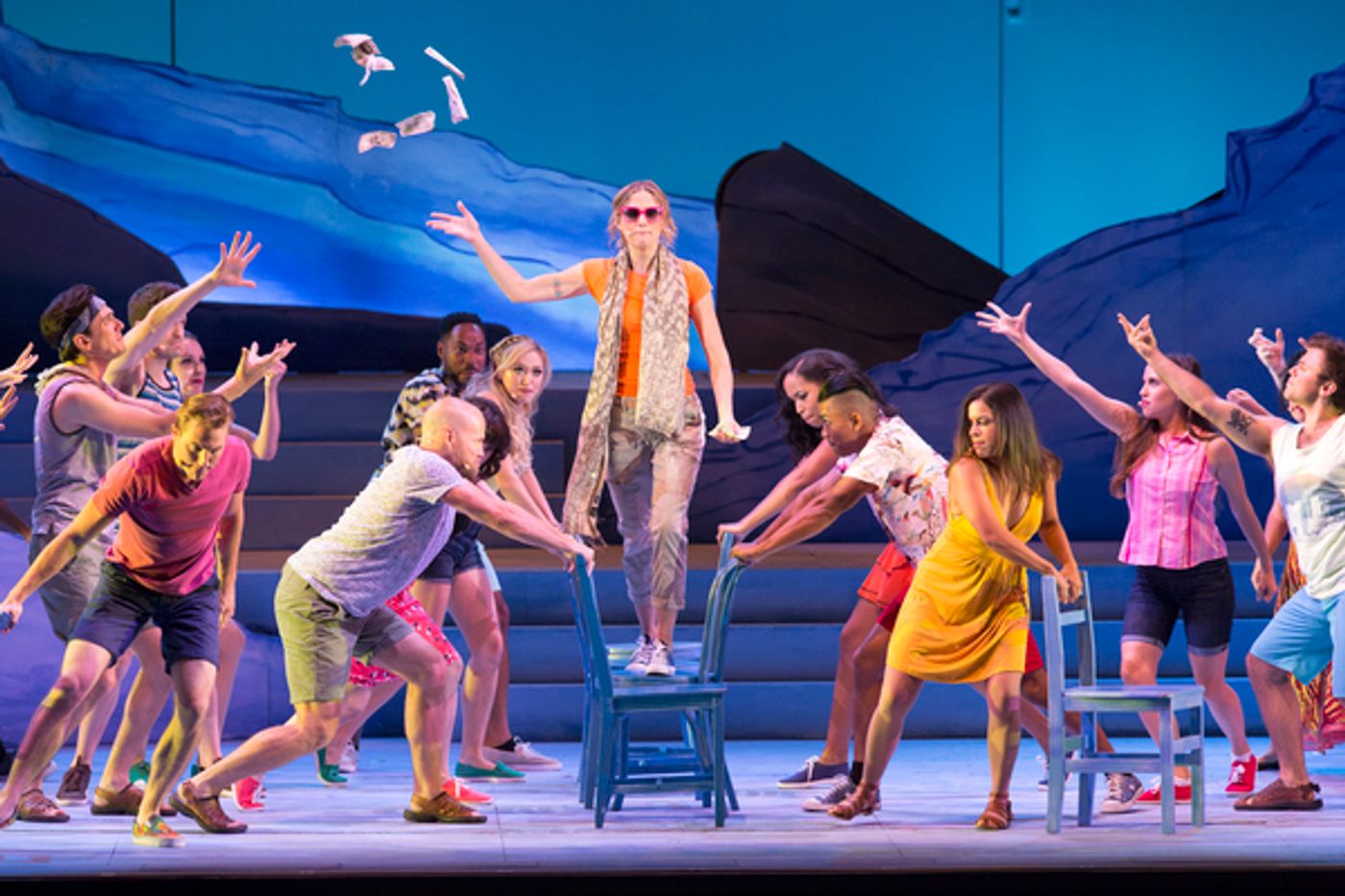 Photo Flash: First Look at Jennifer Nettles, Dove Cameron, Corbin Bleu and More in MAMMA MIA! at The Hollywood Bowl  Image