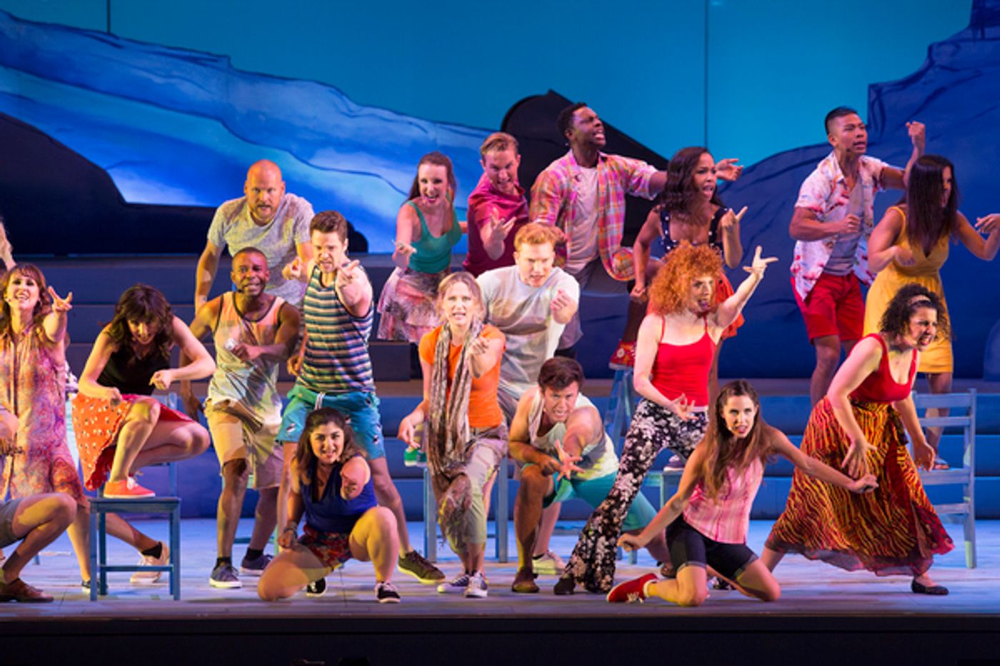 Photo Flash: First Look at Jennifer Nettles, Dove Cameron, Corbin Bleu and More in MAMMA MIA! at The Hollywood Bowl  Image