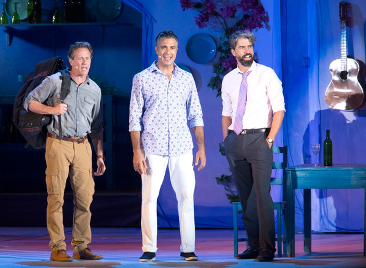 Steven Weber, Jaime Camil and Hamish Linklater at 