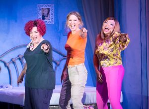 Lea DeLaria, Jennifer Nettles and Tisha Campbell-Martin Photo