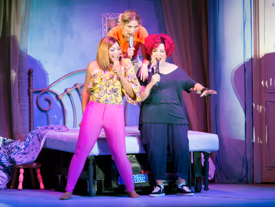 Lea DeLaria, Jennifer Nettles and Tisha Campbell-Martin Photo