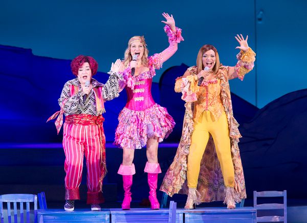 Lea DeLaria, Jennifer Nettles and Tisha Campbell-Martin Photo