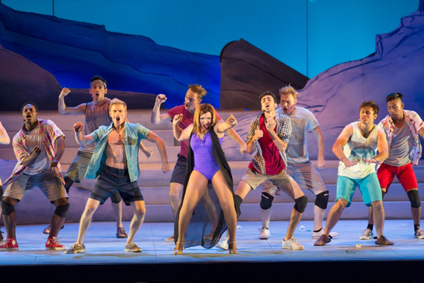Photo Flash: First Look at Jennifer Nettles, Dove Cameron, Corbin Bleu and More in MAMMA MIA! at The Hollywood Bowl  Image