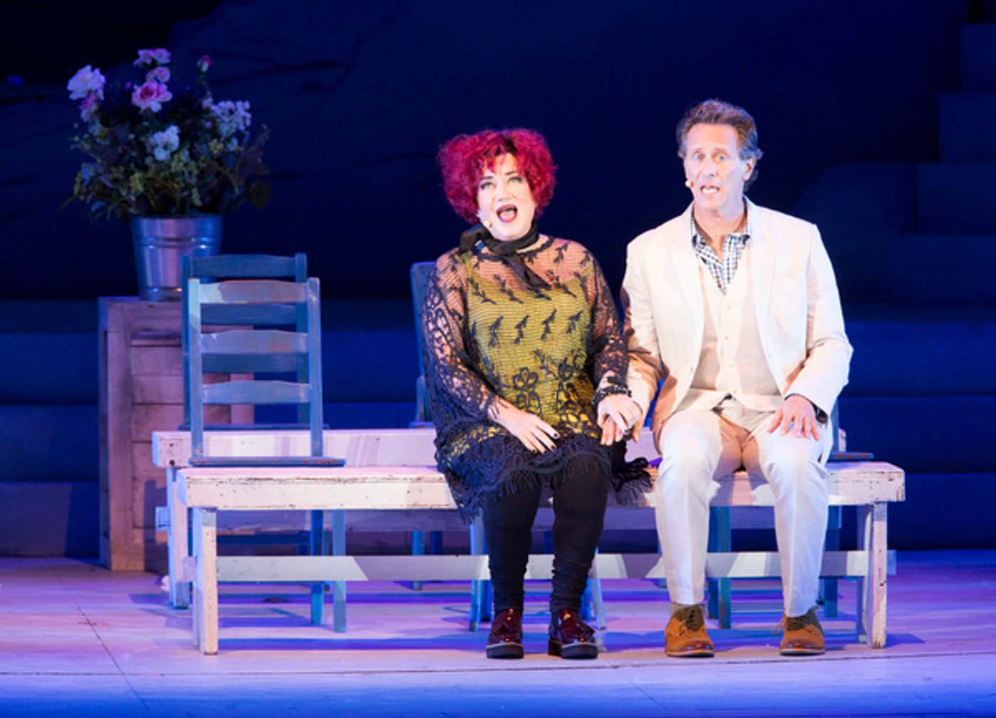 Photo Flash: First Look at Jennifer Nettles, Dove Cameron, Corbin Bleu and More in MAMMA MIA! at The Hollywood Bowl  Image