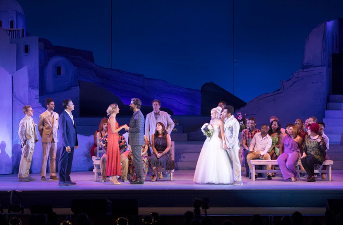 Photo Flash: First Look at Jennifer Nettles, Dove Cameron, Corbin Bleu and More in MAMMA MIA! at The Hollywood Bowl  Image