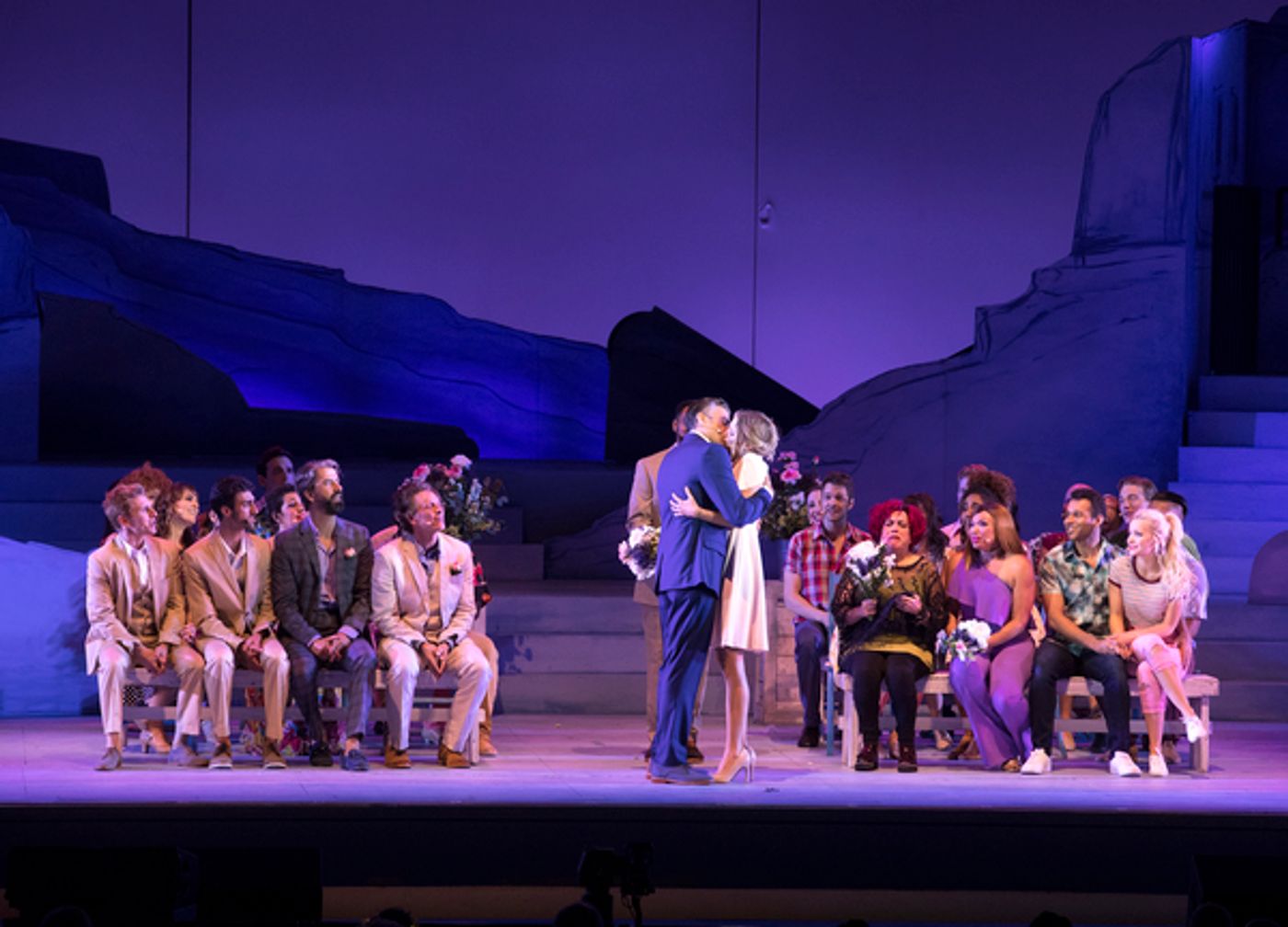 Photo Flash: First Look at Jennifer Nettles, Dove Cameron, Corbin Bleu and More in MAMMA MIA! at The Hollywood Bowl  Image