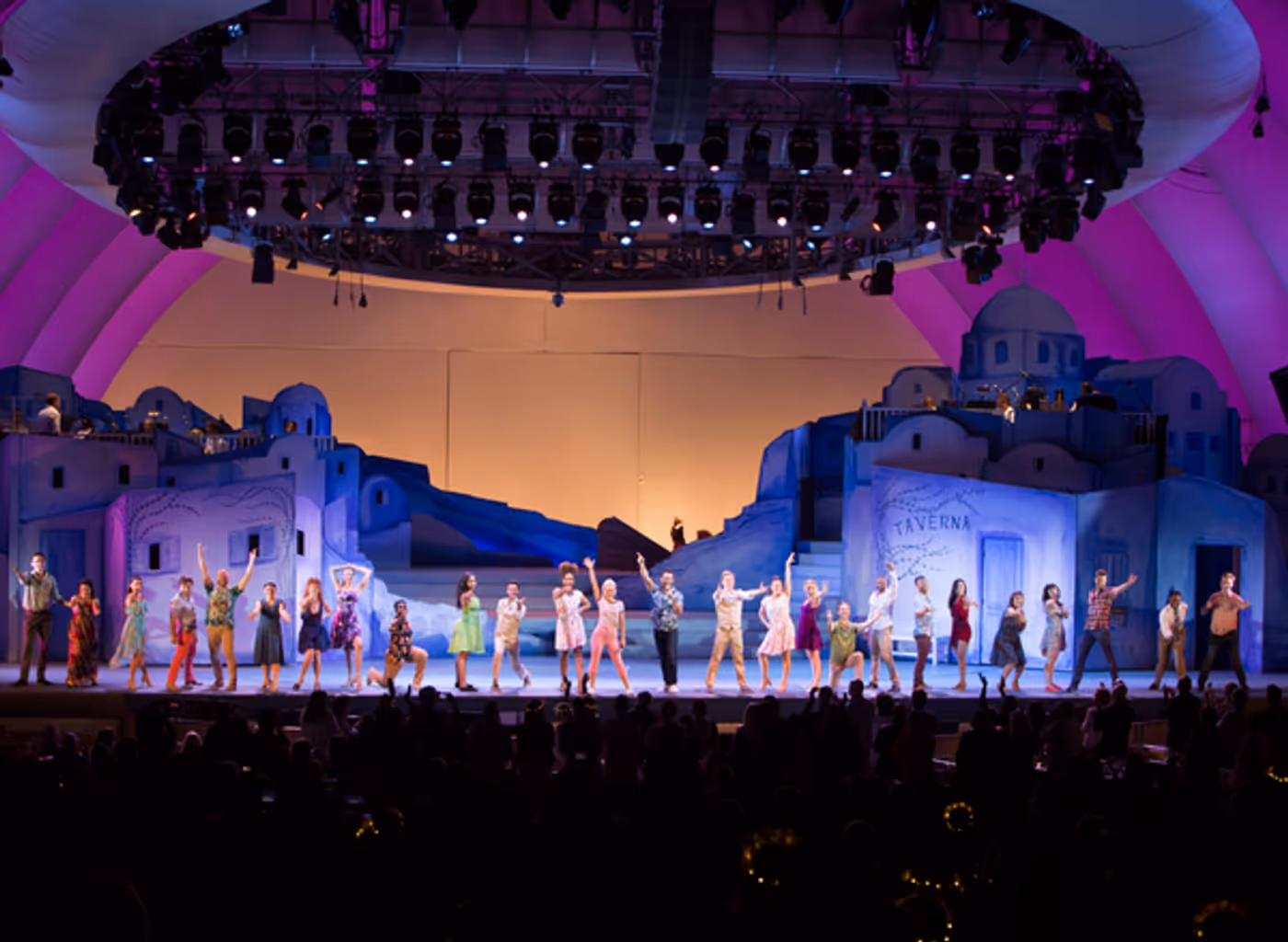 Photo Flash: First Look at Jennifer Nettles, Dove Cameron, Corbin Bleu and More in MAMMA MIA! at The Hollywood Bowl  Image