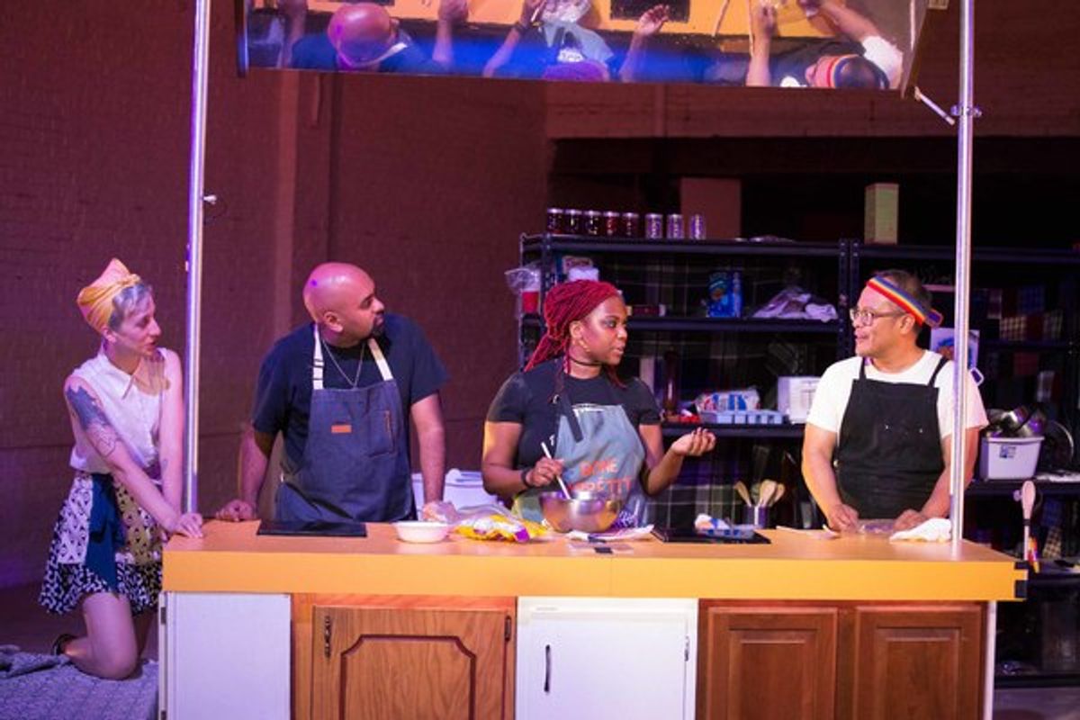 Tif Harrison, Bilal Dardai, Kyra Sims, Oliver Camacho at 