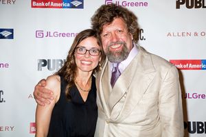 Lear deBessonet, Oskar Eustis @ BroadwayWorld Lear deBessonet, Oskar Eustis Photo